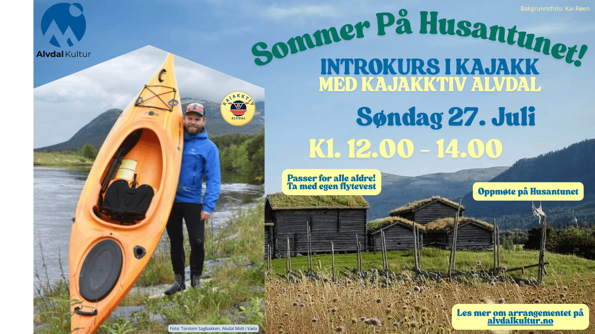 kajakkurs, Husantunet