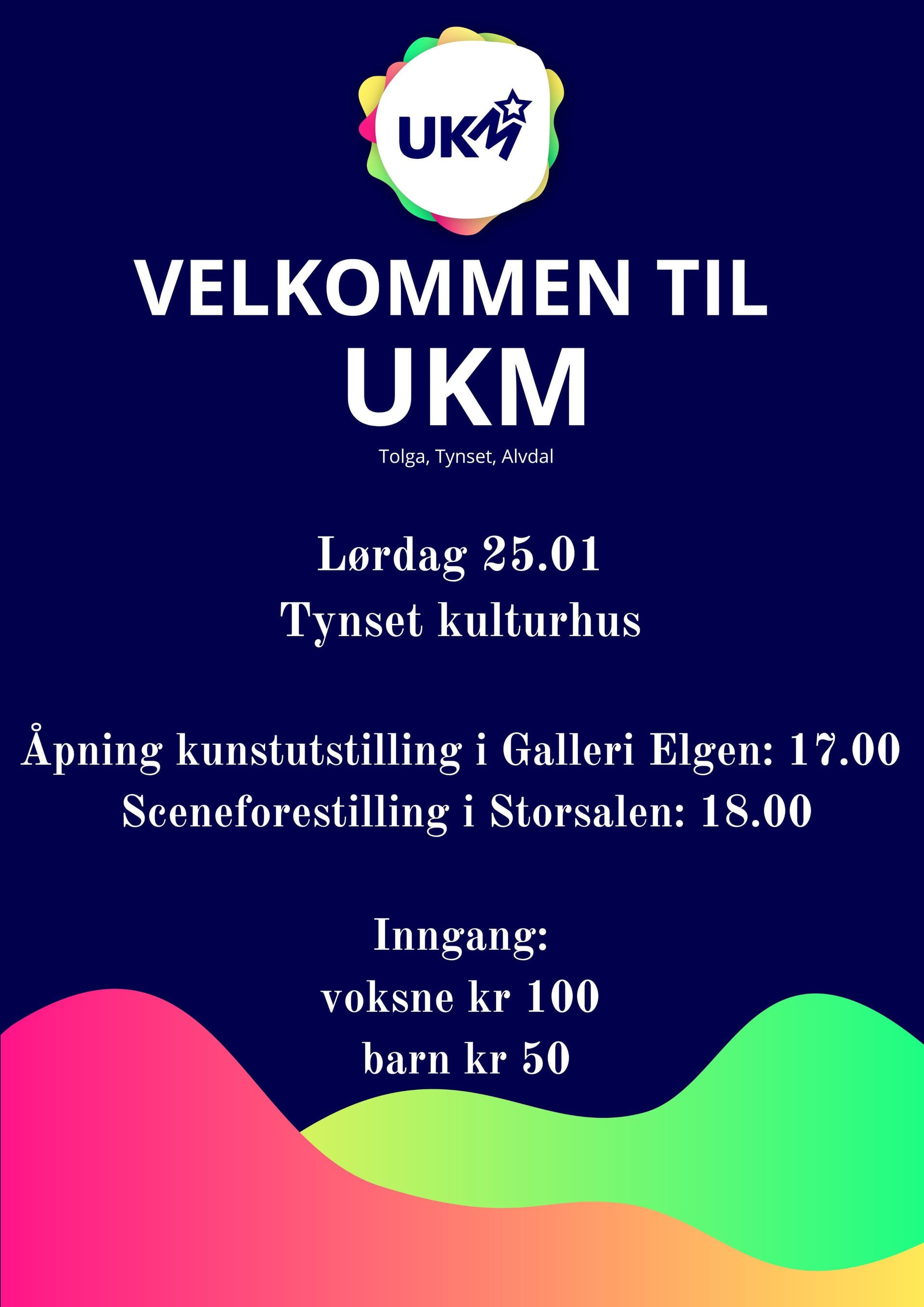 Ungommens kulturmønstring, 25/1, Tynset