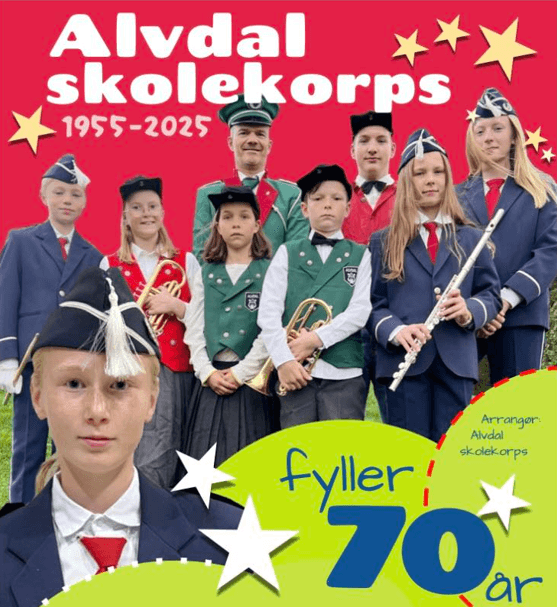jubileumskonsert, alvdal skolekorps