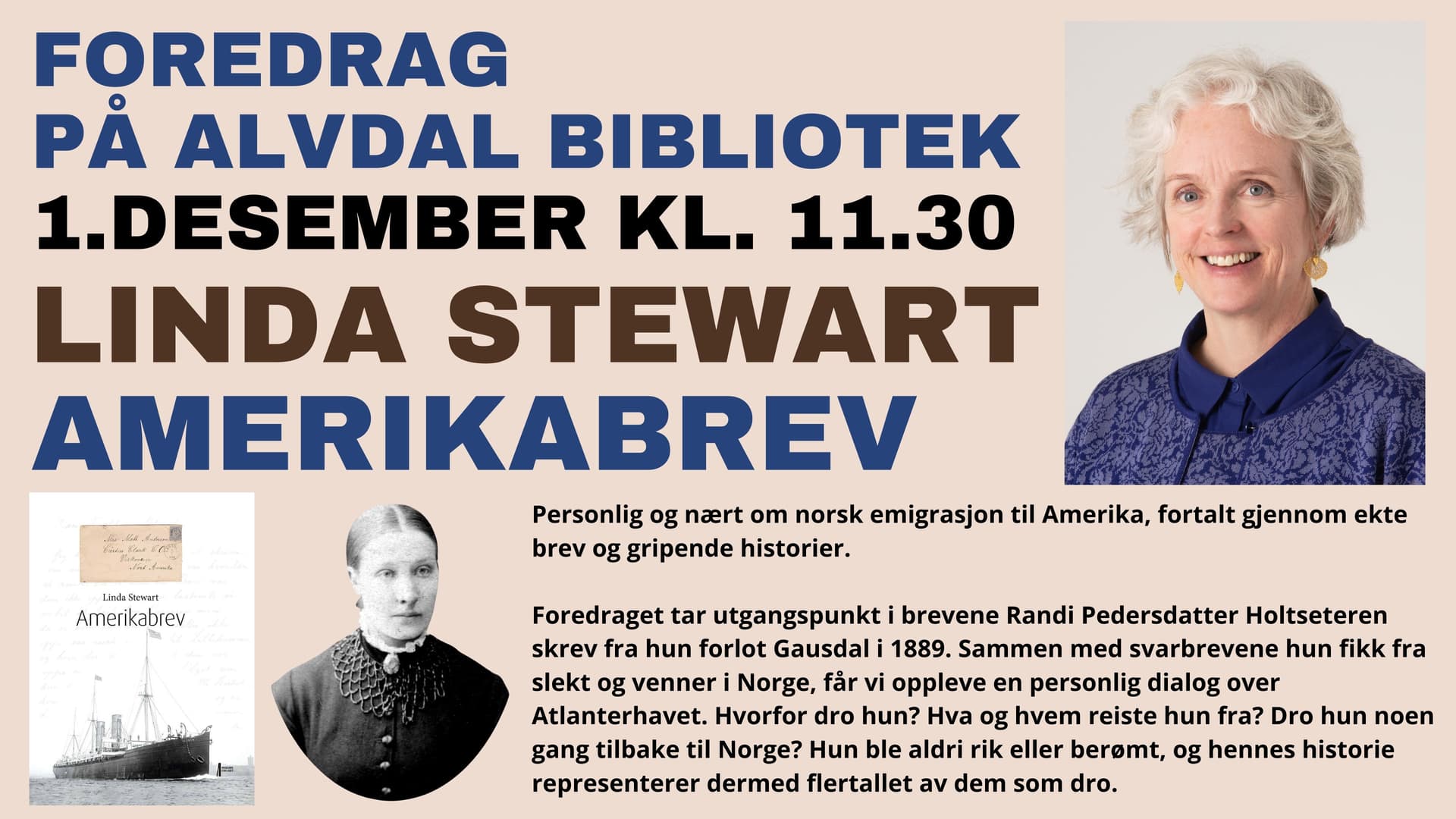 Portrettfotografi av 2 kvinner og et bokomslag