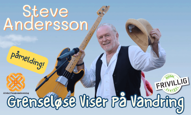 konsert, Steve Andersson, Frivilligsentralen