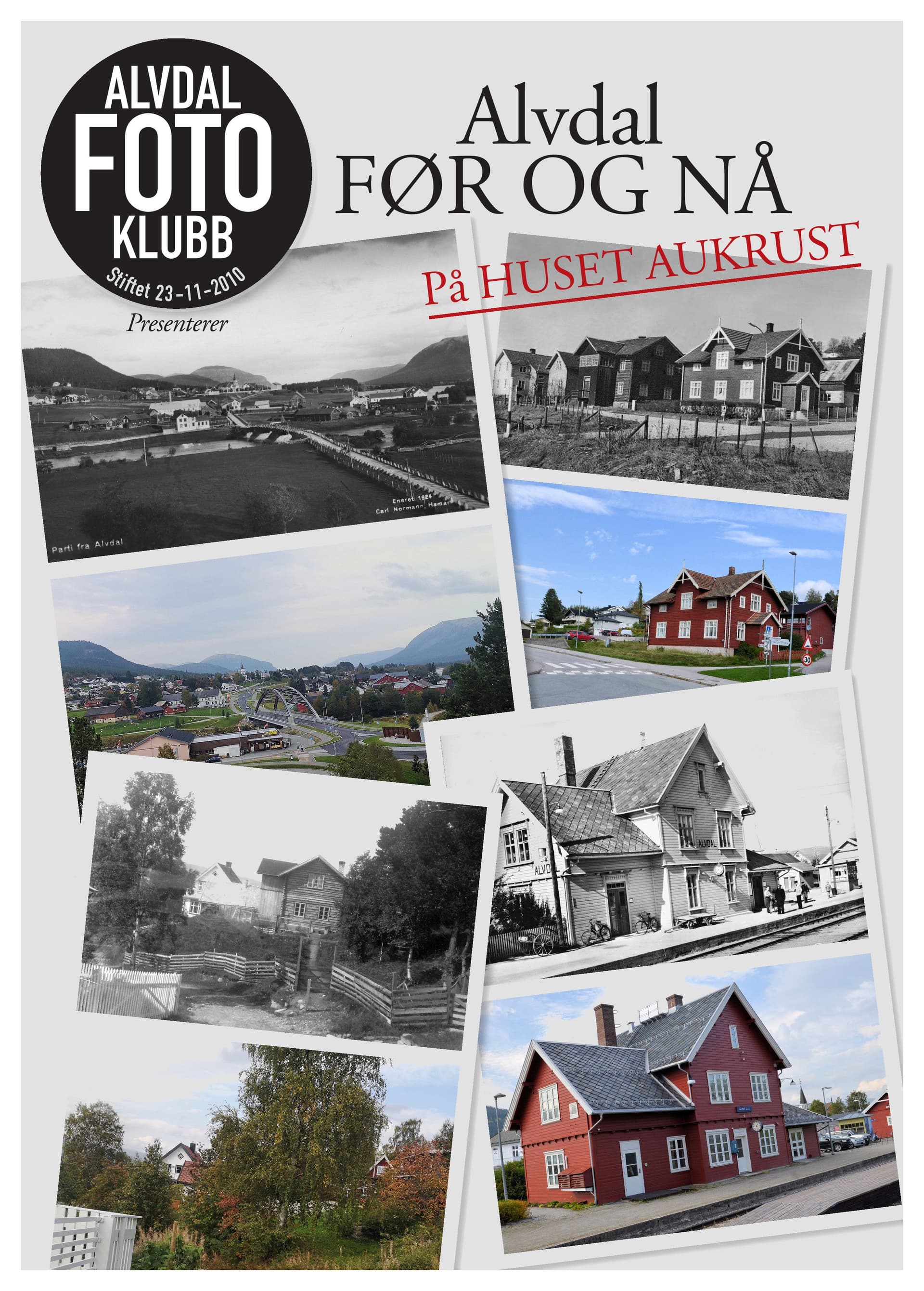 utstilling, alvdal før og nå